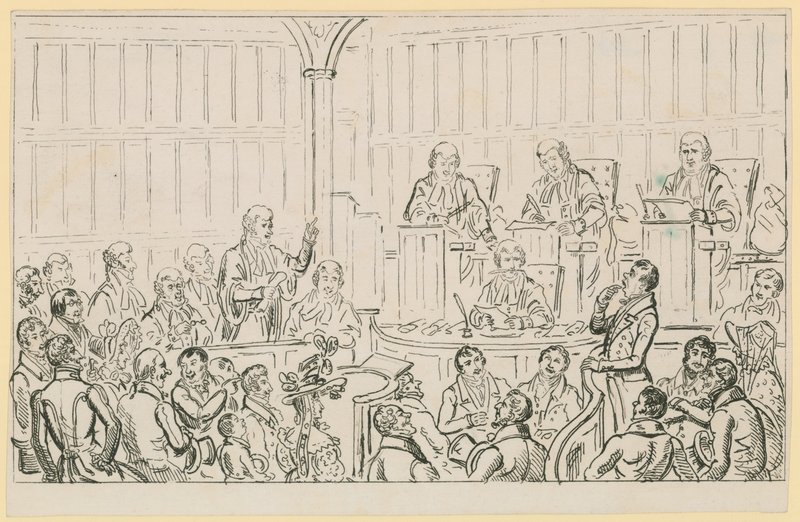 Londra yaşam sahnesi by English School
