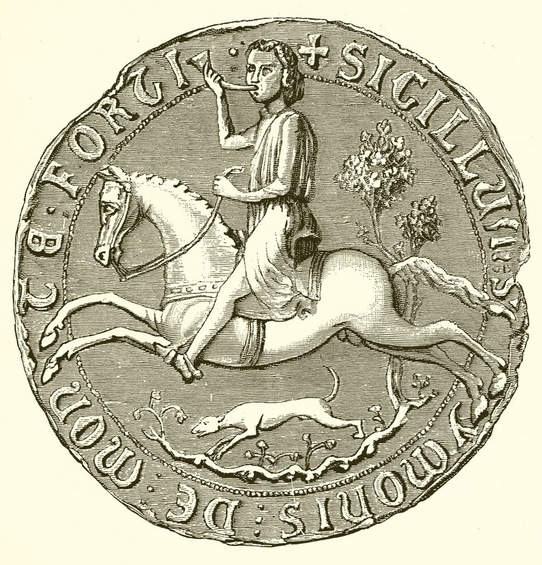 Simon de Montfort'un Mührü by English School