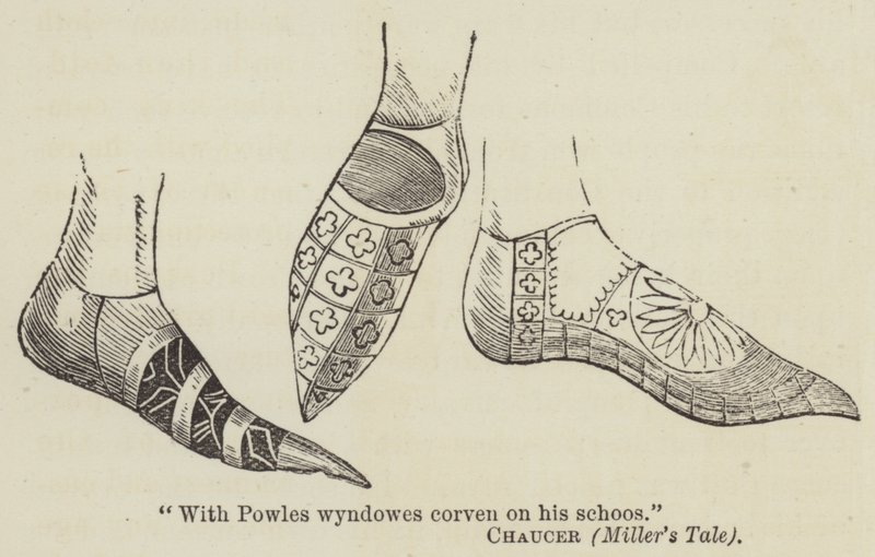 Ayakkabı (gravür) by English School