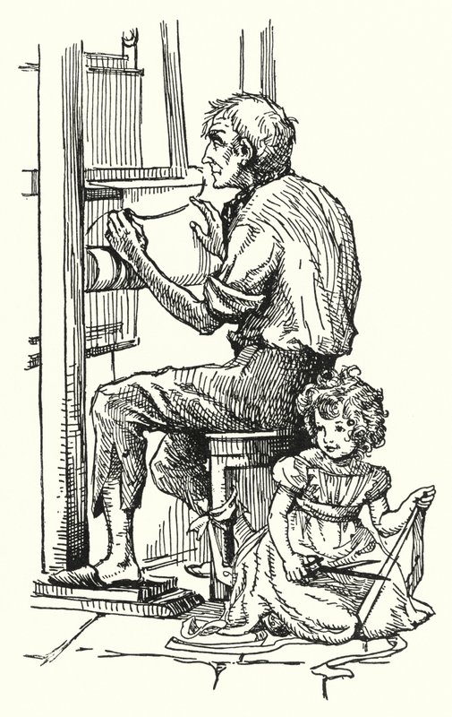 Silas Marner (taş) by English School