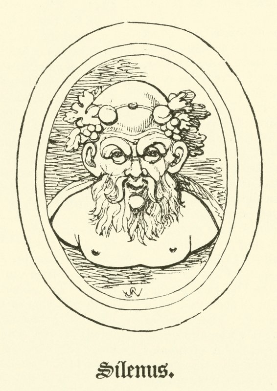 Silenus (gravür) by English School