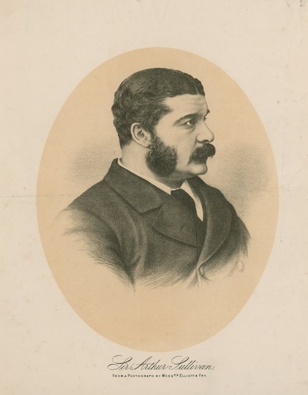 Sir Arthur Sullivan by English School