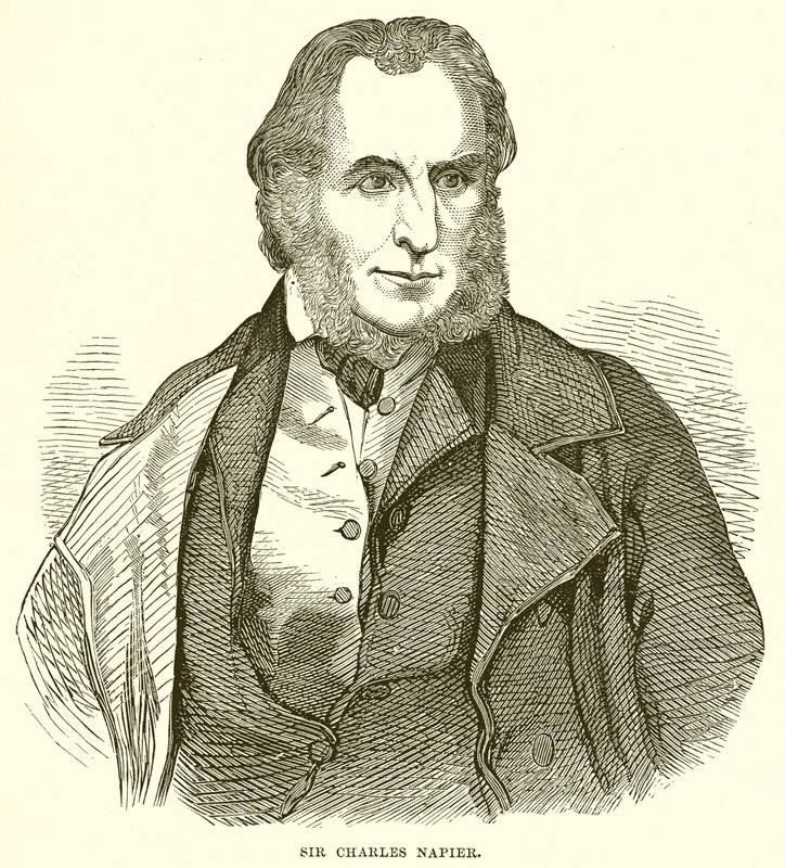 Sir Charles Napier by English School