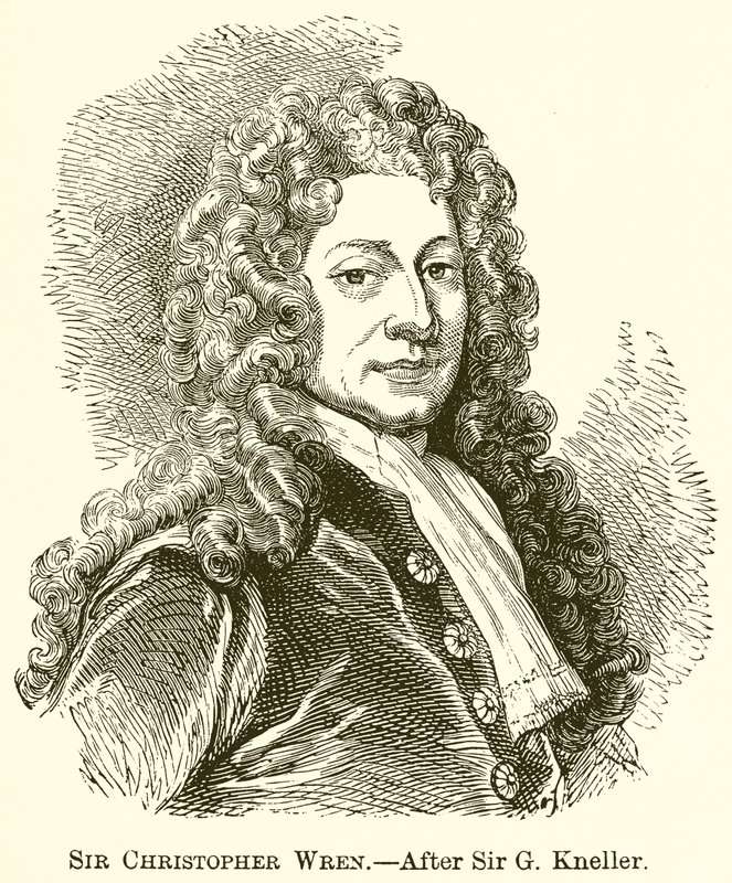 Sör Christopher Wren by English School