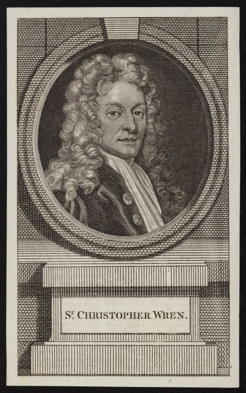 Sör Christopher Wren by English School