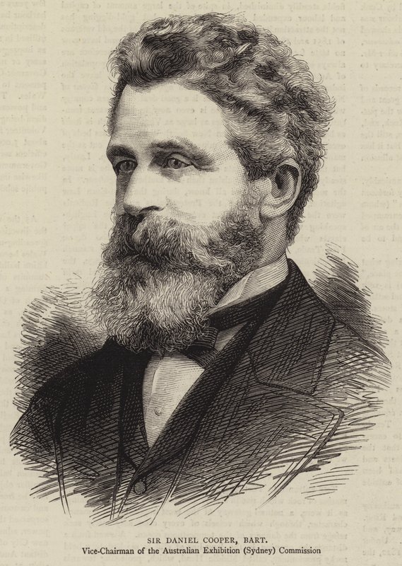 Sir Daniel Cooper, Baronet (gravür) by English School