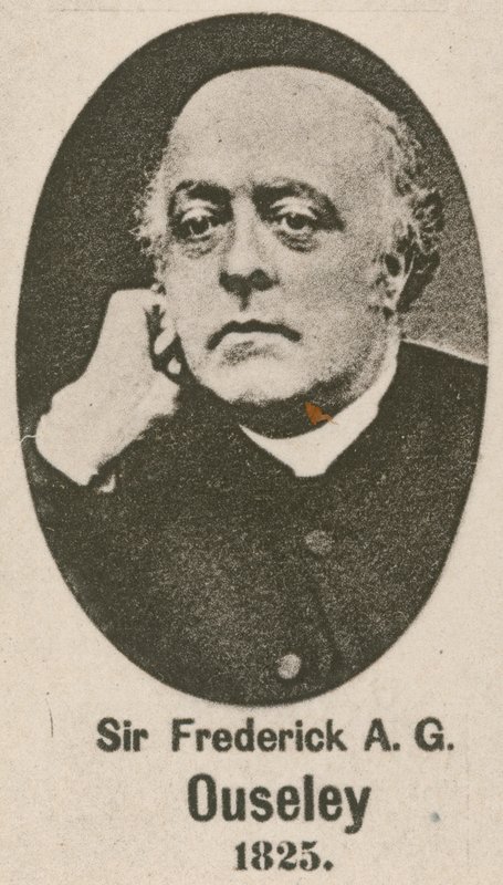 Sir Frederick Ouseley (gravür) by English School