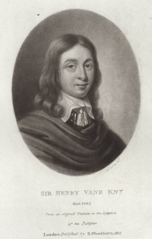 Sir Henry Vane Şövalye by English School
