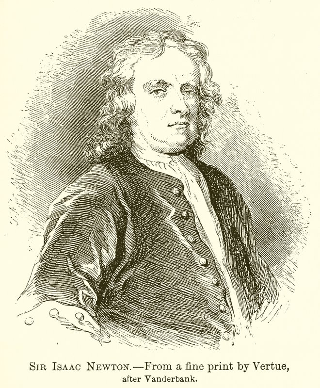 Sir Isaac Newton by English School