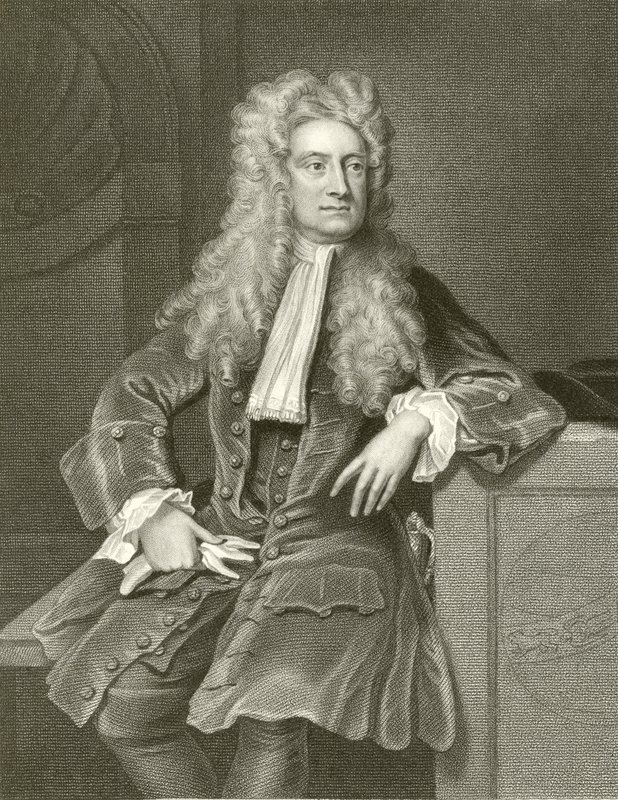 Sir Isaac Newton by English School