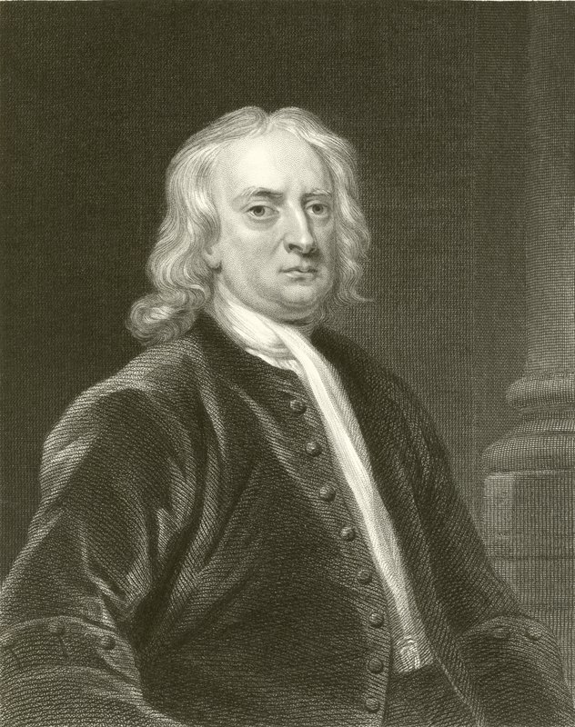Sir Isaac Newton by English School