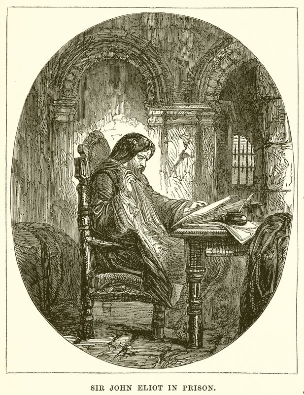 Sir John Eliot Hapishanede by English School