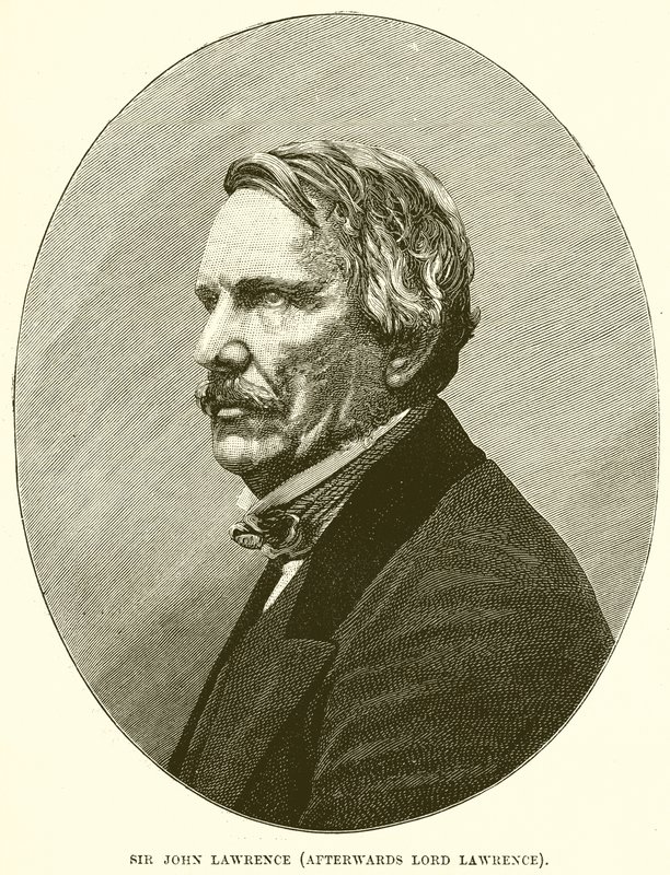 Sir John Lawrence (Sonra Lord Lawrence) by English School