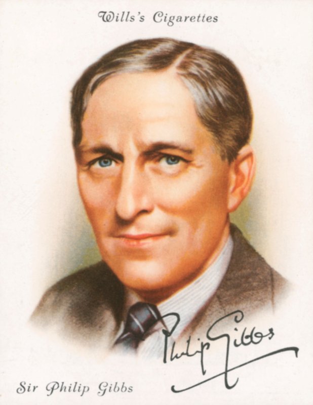 Sör Philip Gibbs by English School