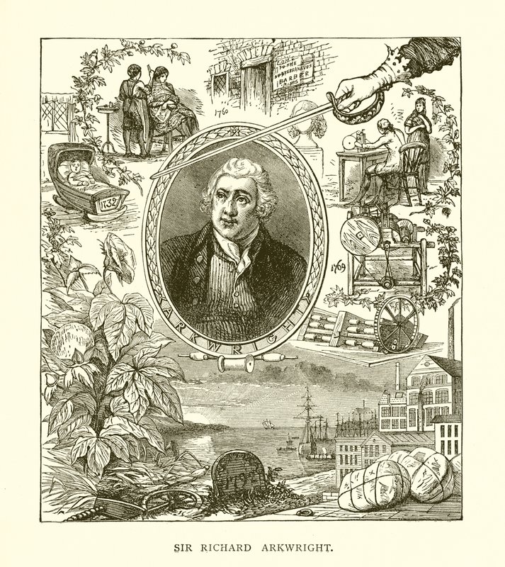 Sir Richard Arkwright by English School