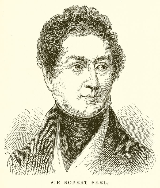 Sör Robert Peel by English School