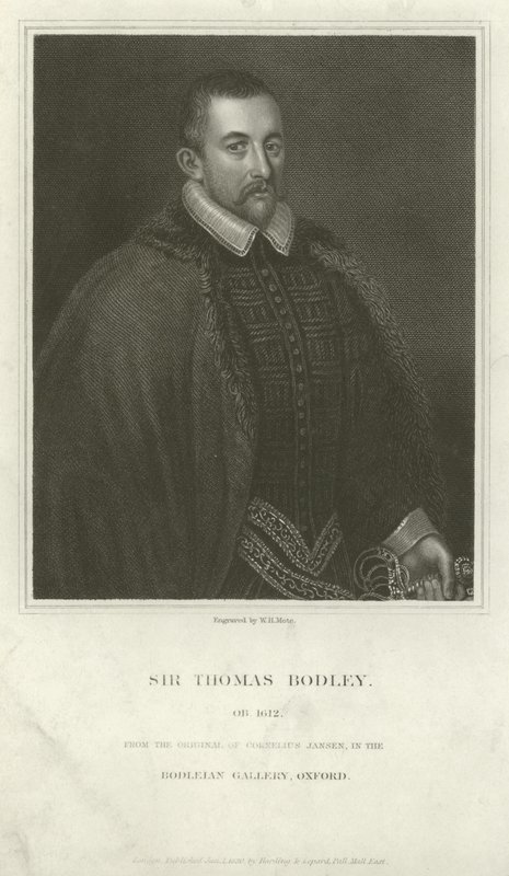 Sir Thomas Bodley, İngiliz diplomat ve bilim adamı by English School