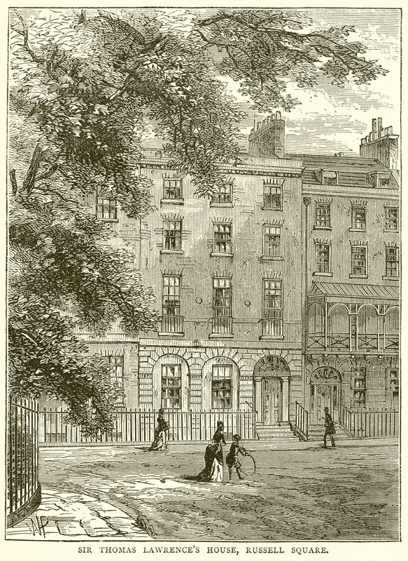 Sir Thomas Lawrences Evi, Russell Meydanı by English School