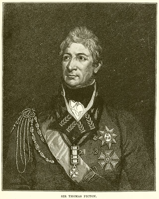 Sör Thomas Picton by English School