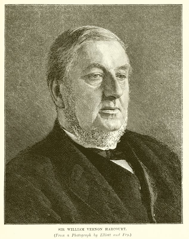 Sir William Vernon Harcourt by English School