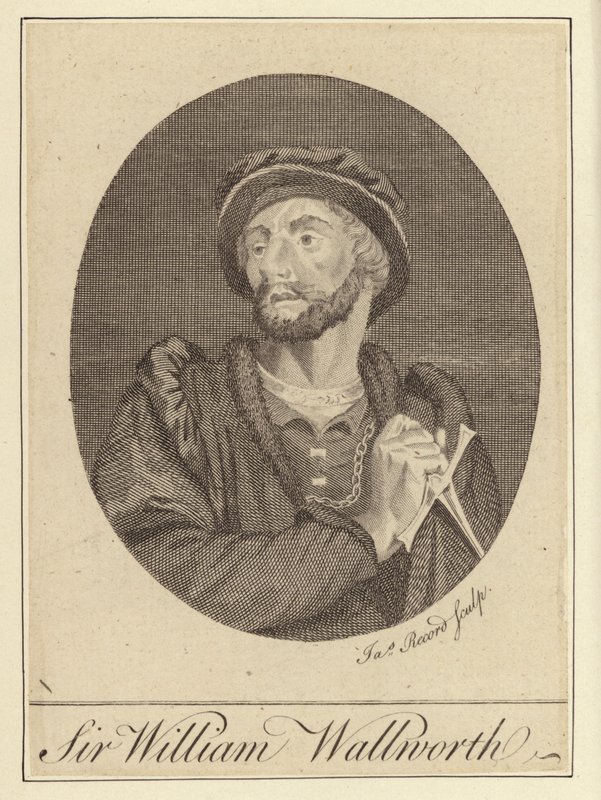 Sir William Wallworth (gravür) by English School