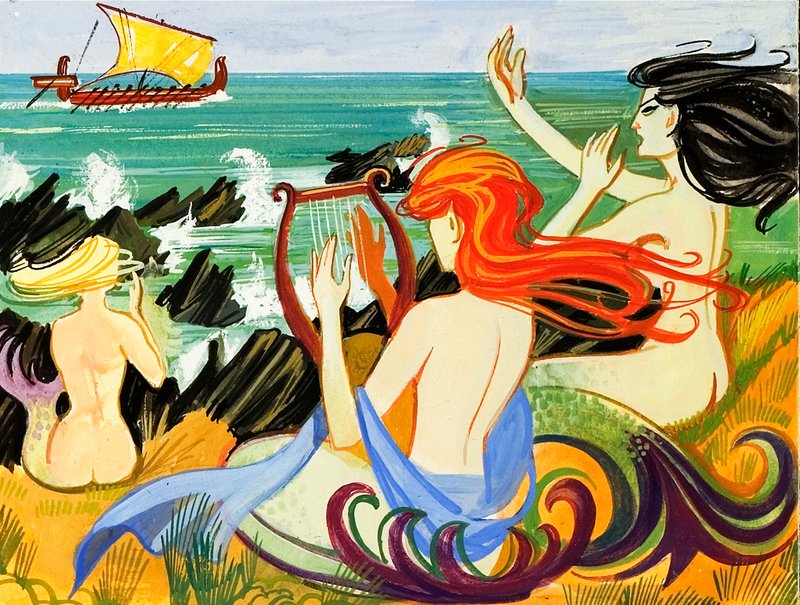 Sirenler, Odysseus