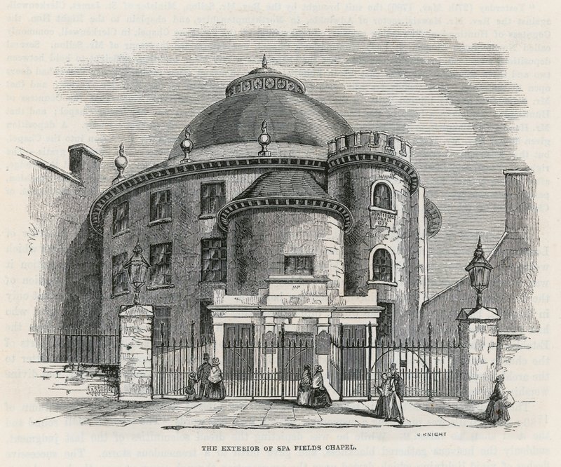 Spa Alanları Şapeli, Clerkenwell by English School