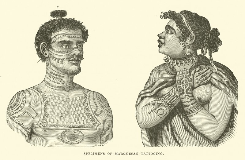 Marquesan dövme örnekleri by English School