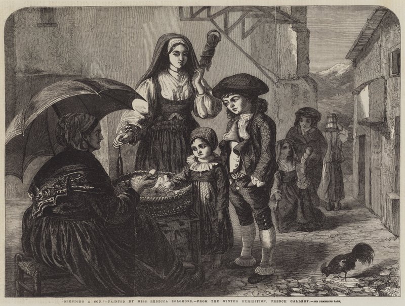 Sou harcamak (gravür) by English School