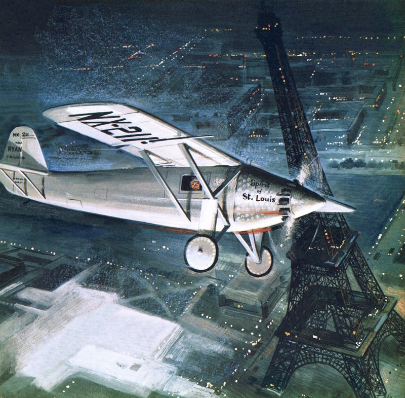 Spirit of St Louis by English School