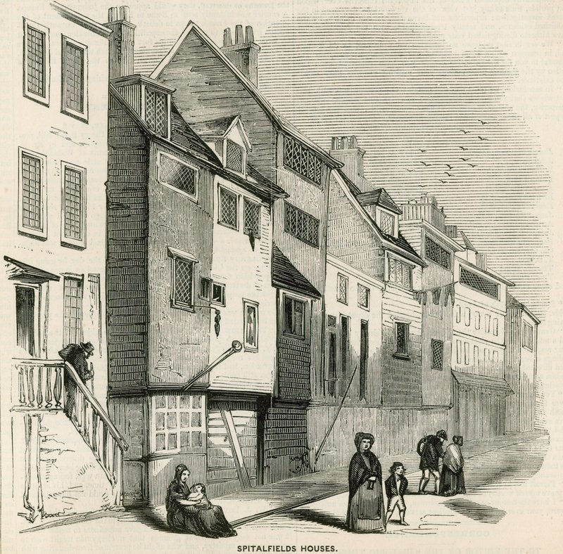 Spitalfields Evleri by English School