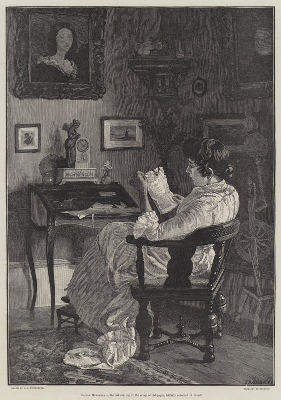 Bey Humphrey (gravür) by English School
