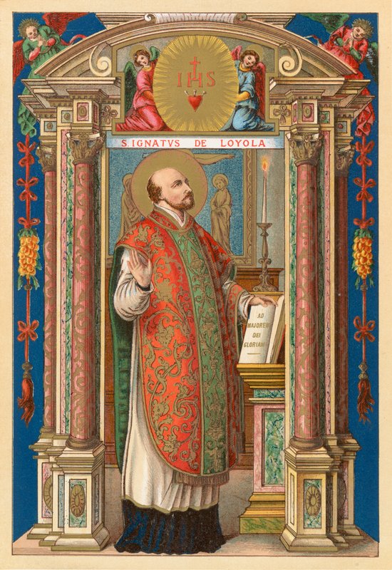 Loyolalı Aziz Ignatius by English School