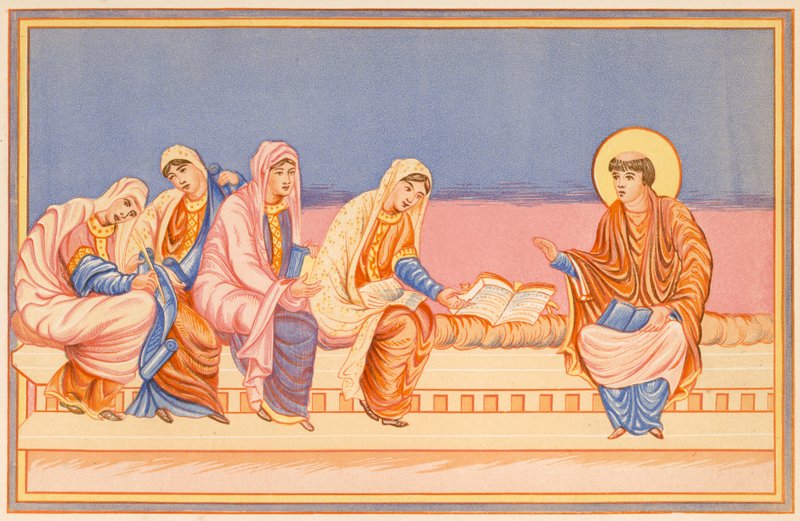 Aziz Jerome, Eusachia ve Paula