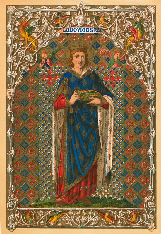 St Ludovicus Rex by English School