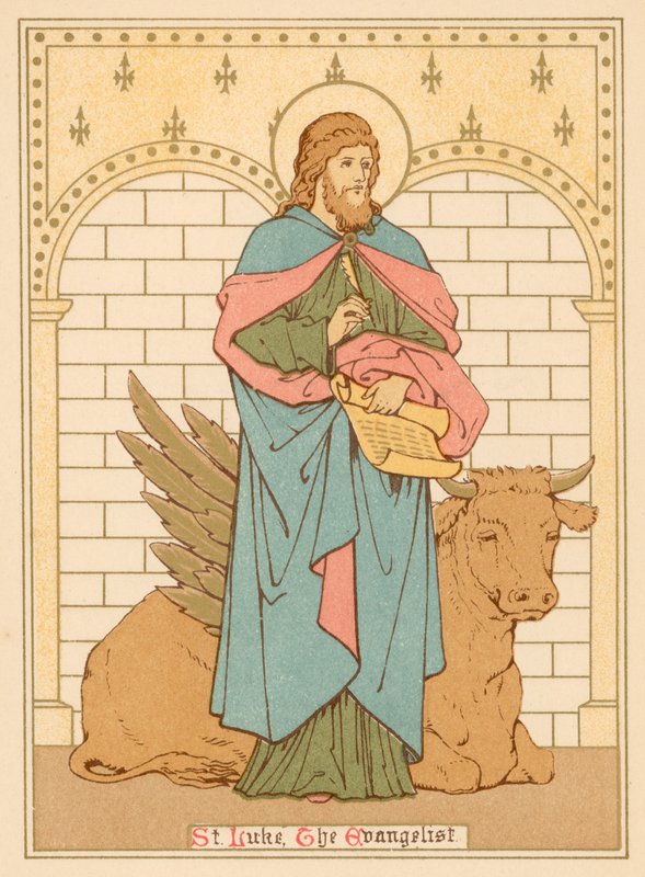 St Luke the Evangelist. by English School