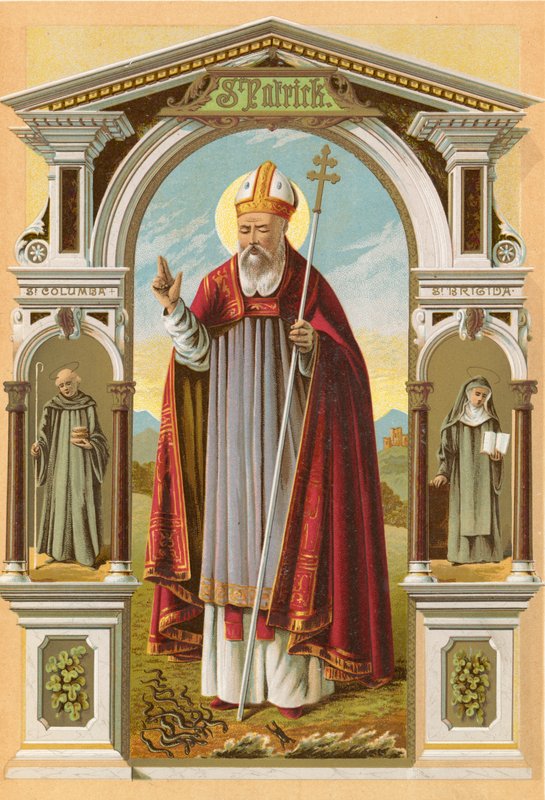 St Patrick by English School