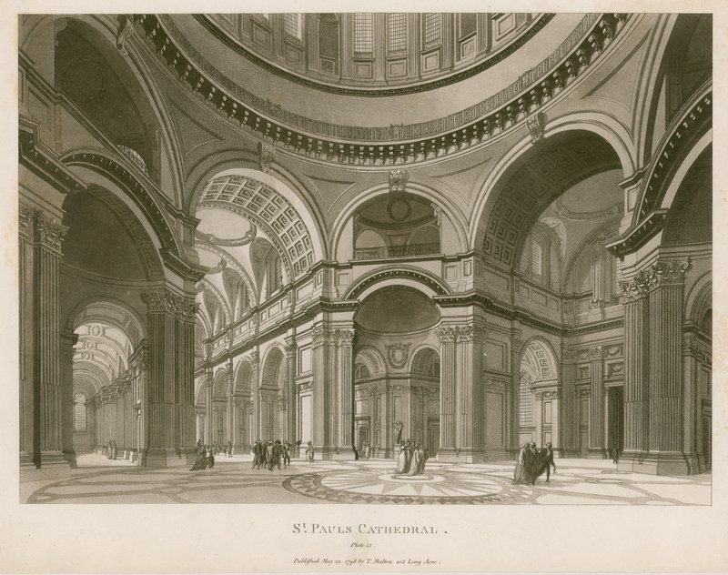 St Paul Katedrali, Londra by English School