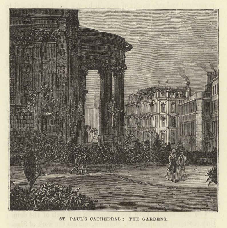 St Pauls Katedrali, Bahçeler by English School