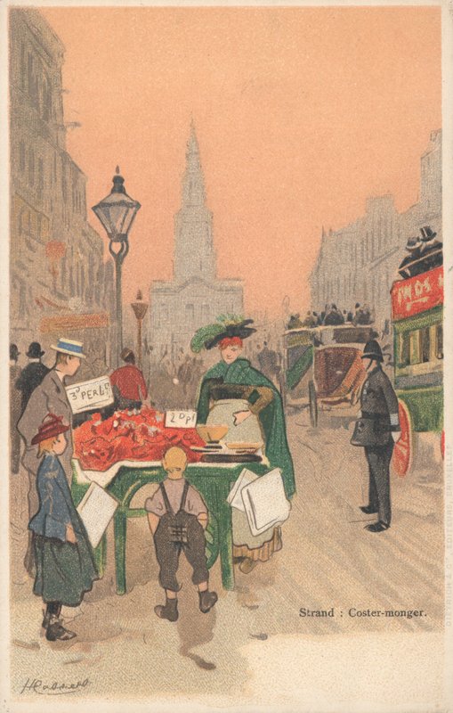 Strand, Londra, maliyet satıcısı by English School