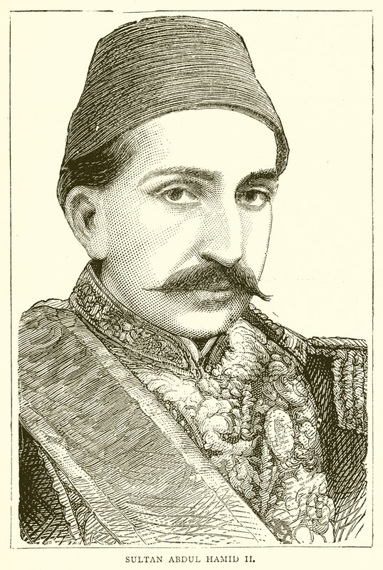Sultan II. Abdülhamid by English School