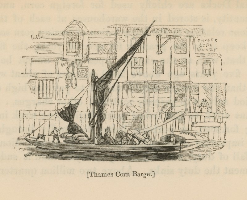 Thames mısır mavnası by English School