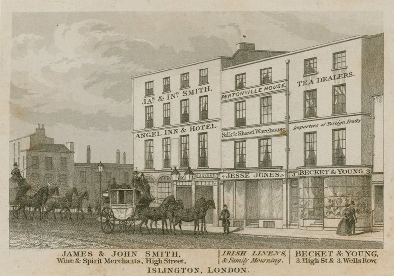 Angel Inn, Islington by English School