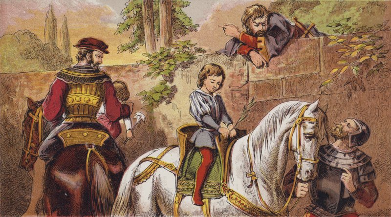 Ormandaki Hatunlar (renkli taş) by English School
