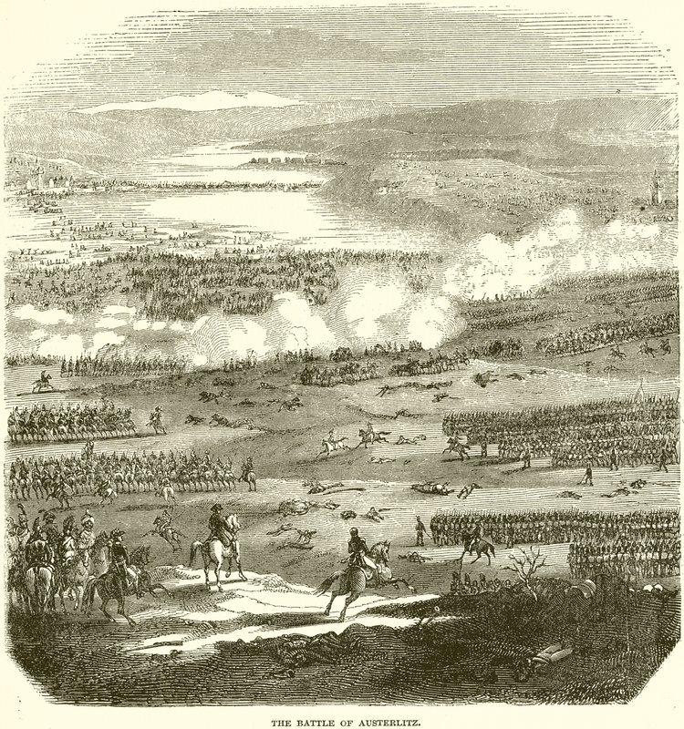 Austerlitz Savaşı by English School