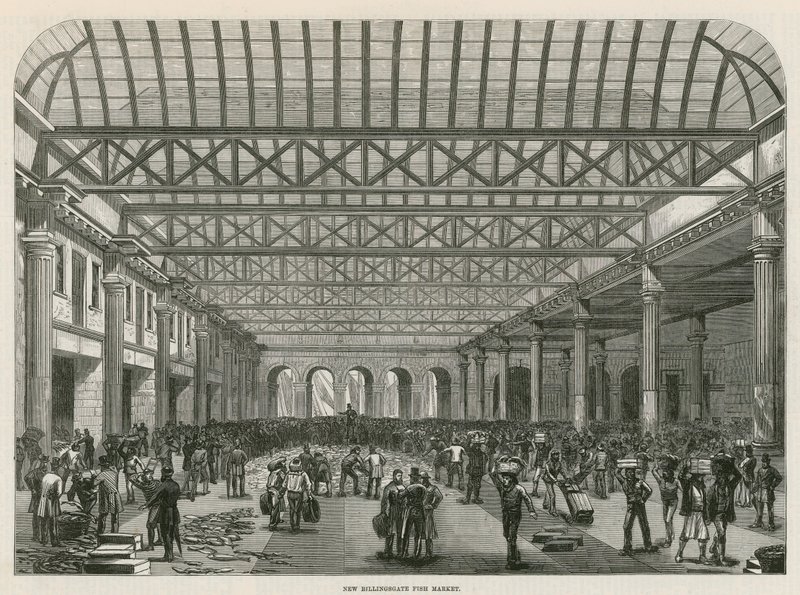 Billingsgate Balık Pazarı by English School