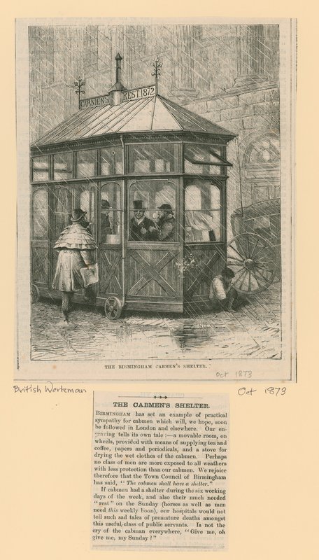 Birmingham Cabmens Sığınağı by English School