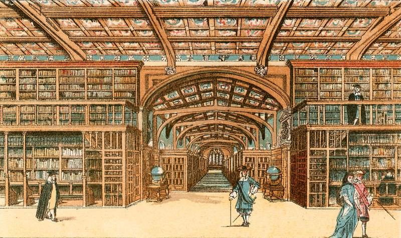 Bodleian Kütüphanesi, Oxford by English School