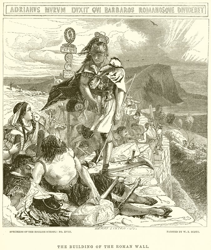 Roma Duvarının İnşası by English School