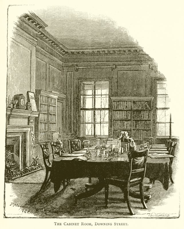 Kabine Odası, Downing Caddesi by English School